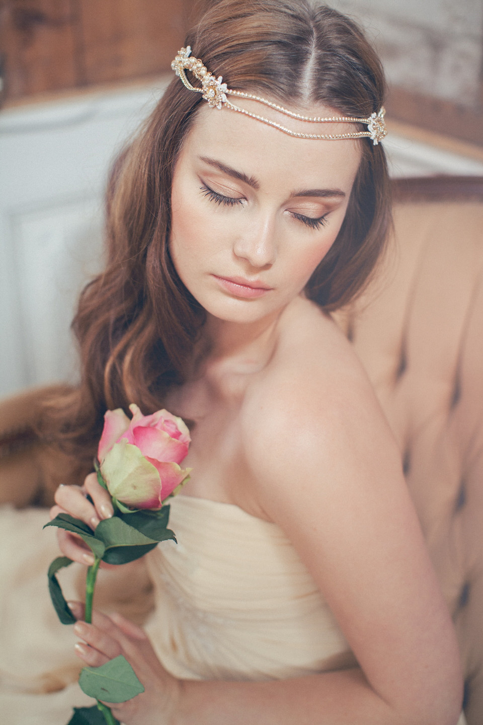 jannie baltzer, luxury headpieces for brides