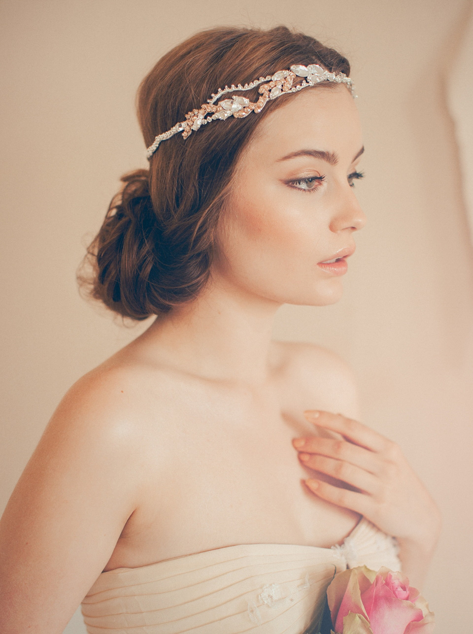 jannie baltzer, luxury headpieces for brides