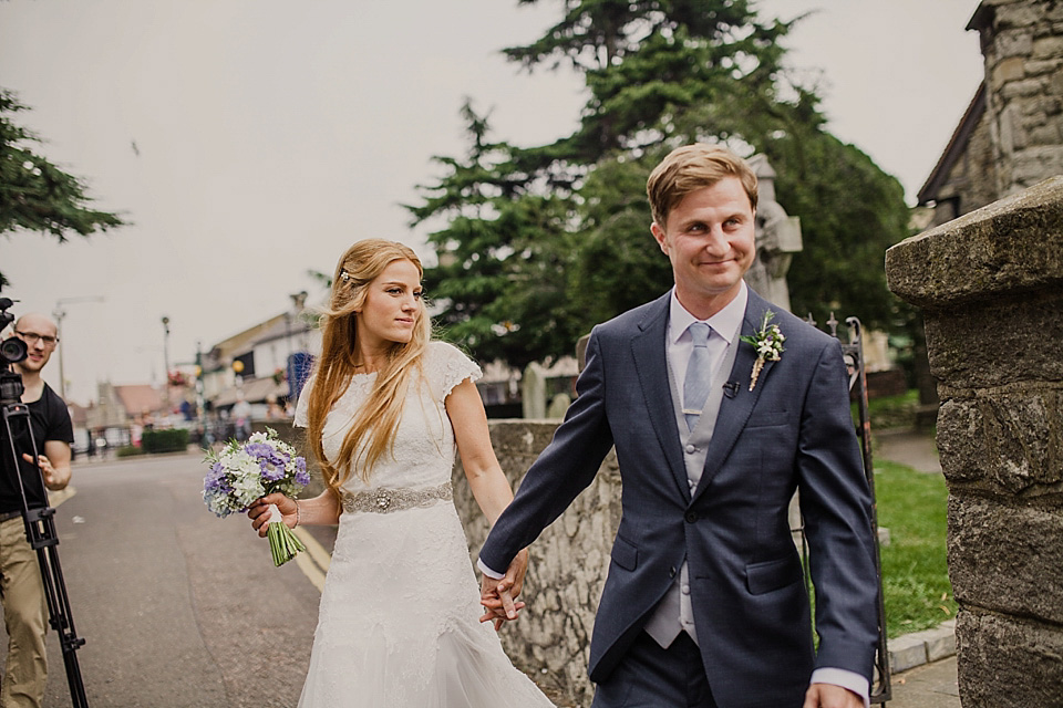 cymbeline wedding dress, pale blue wedding, september weddings, lola rose photography