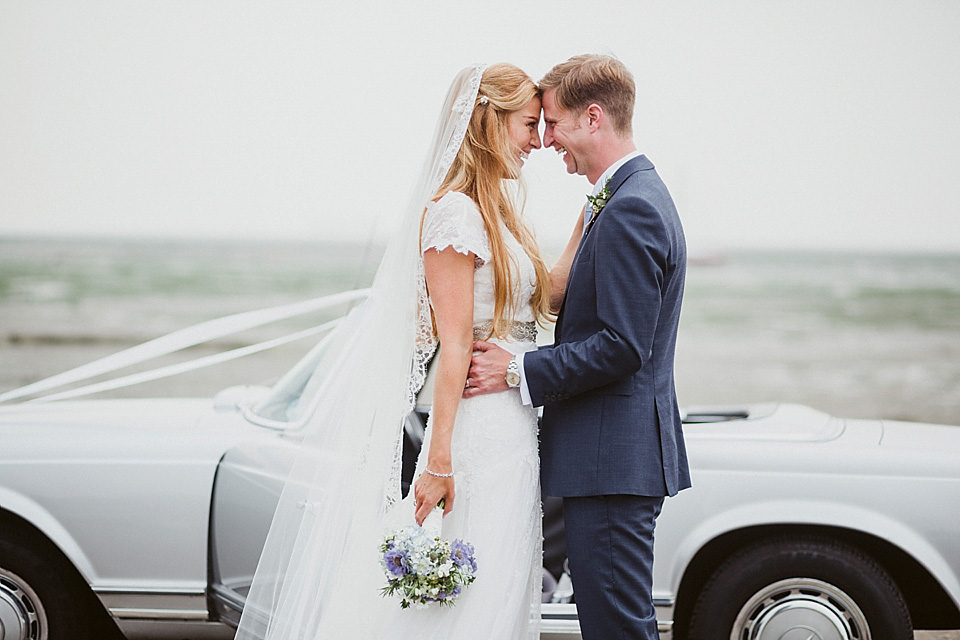 cymbeline wedding dress, pale blue wedding, september weddings, lola rose photography