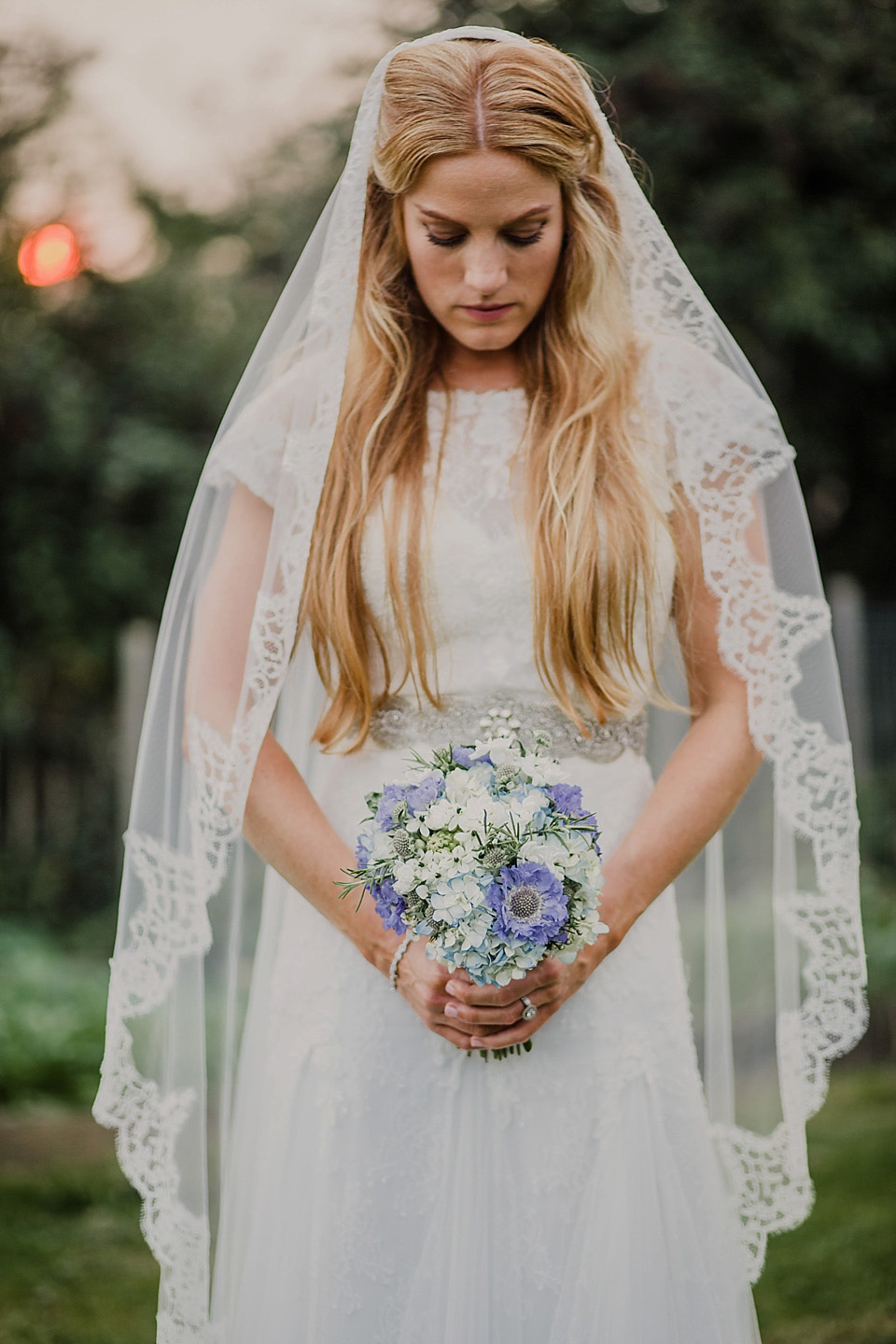 cymbeline wedding dress, pale blue wedding, september weddings, lola rose photography