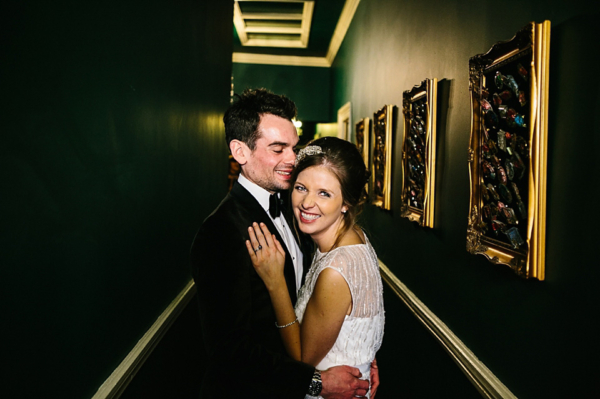 Eliza Jane Howell Sequins for a Glamorous Black Tie Winter Wedding