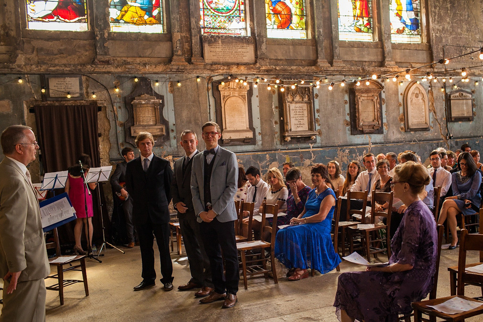 phase eight wedding dress, asylum chapel caroline gardens, sara dalrymple photography