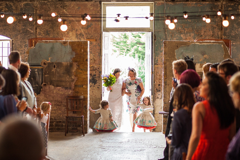 phase eight wedding dress, asylum chapel caroline gardens, sara dalrymple photography