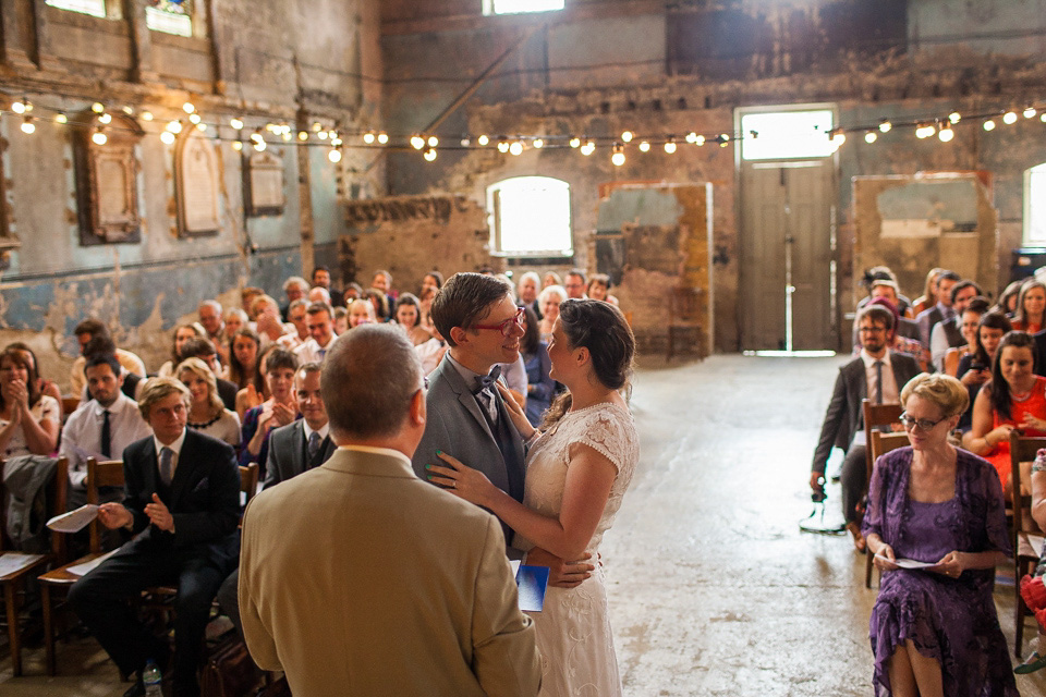 phase eight wedding dress, asylum chapel caroline gardens, sara dalrymple photography