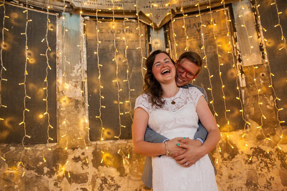 phase eight wedding dress, asylum chapel caroline gardens, sara dalrymple photography