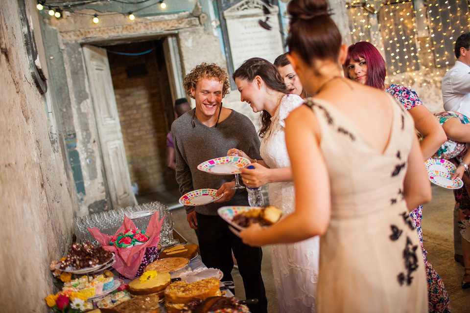 phase eight wedding dress, asylum chapel caroline gardens, sara dalrymple photography