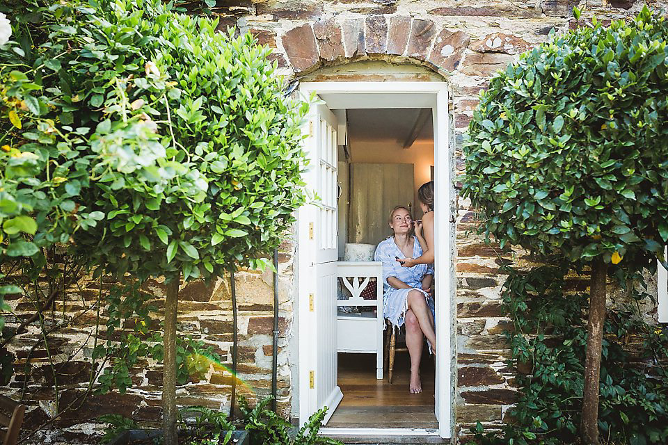 cortana wedding dress, porthilly farm, cornwall weddings, jackson & co wedding photography, green wedding shoes