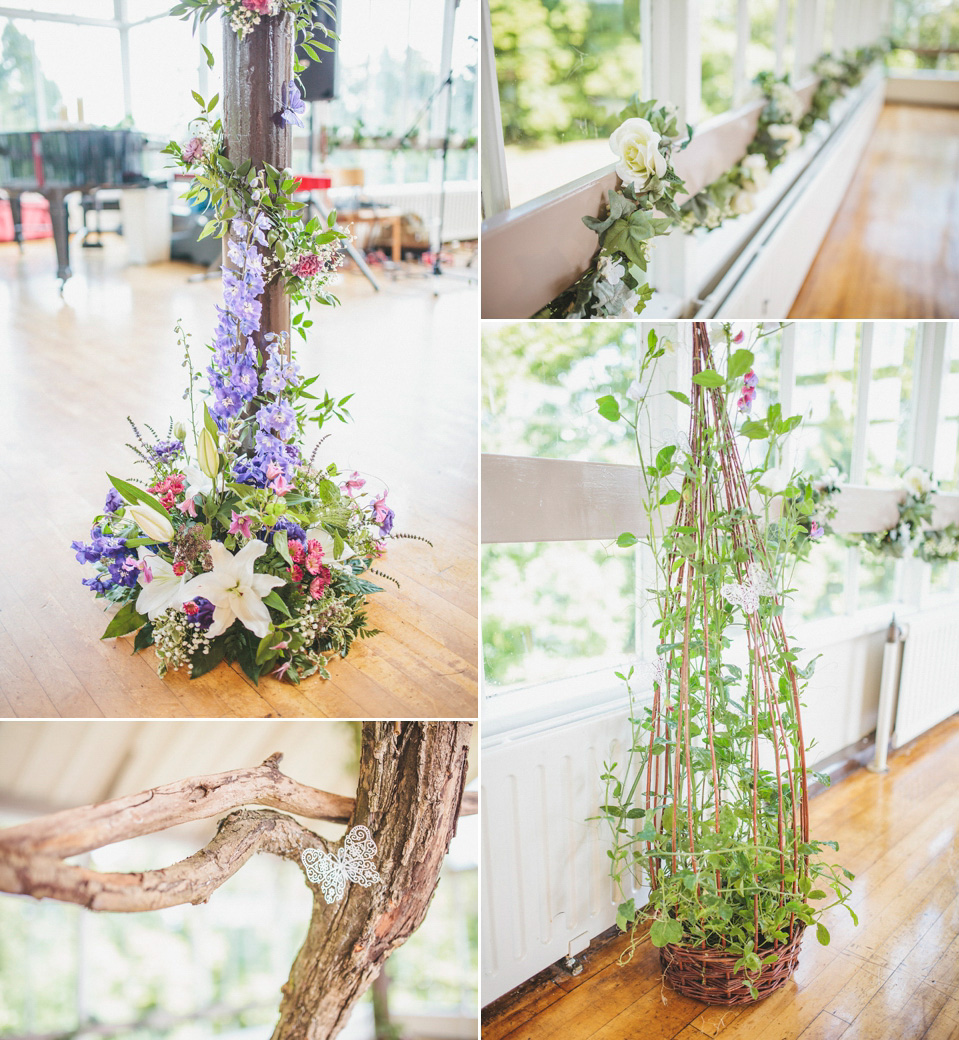 wildflower wedding, locally sourced wedding, sarah jane ethan photography, northumberland weddings