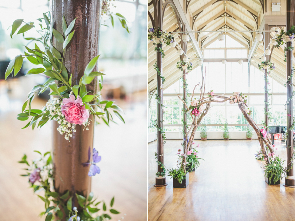 wildflower wedding, locally sourced wedding, sarah jane ethan photography, northumberland weddings