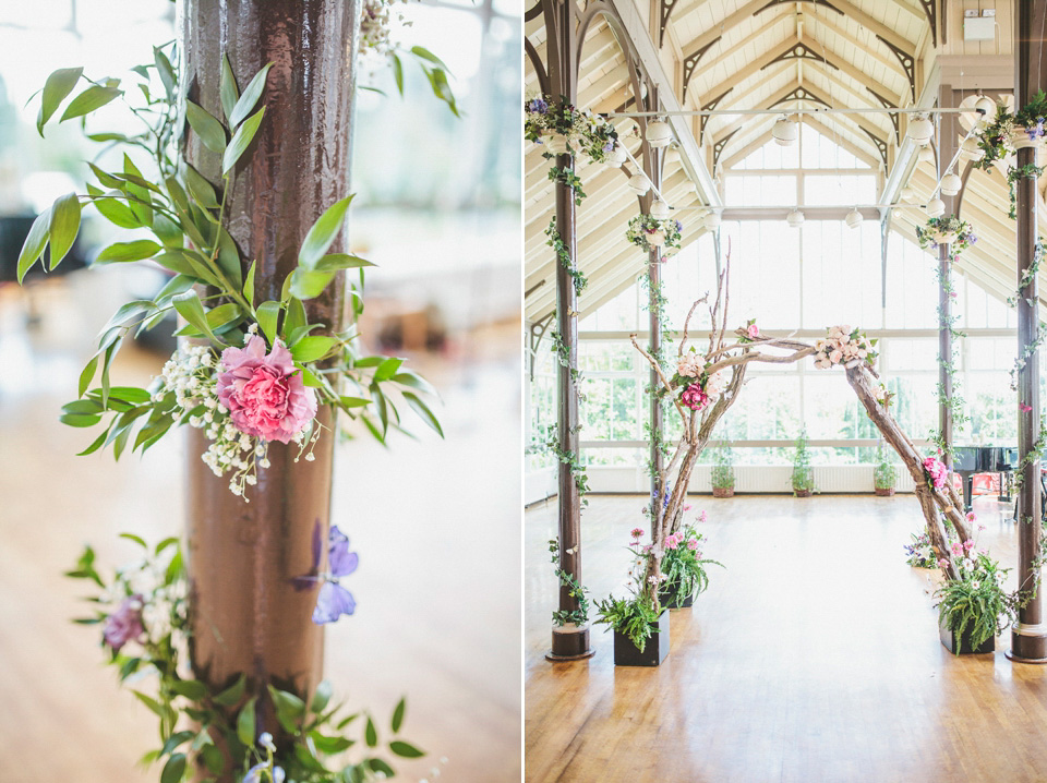 wildflower wedding, locally sourced wedding, sarah jane ethan photography, northumberland weddings