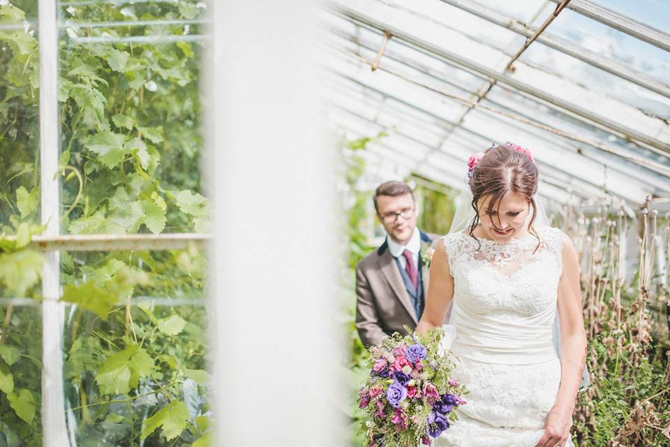 wildflower wedding, locally sourced wedding, sarah jane ethan photography, northumberland weddings