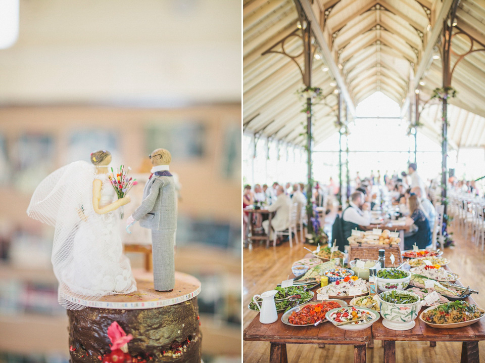 wildflower wedding, locally sourced wedding, sarah jane ethan photography, northumberland weddings