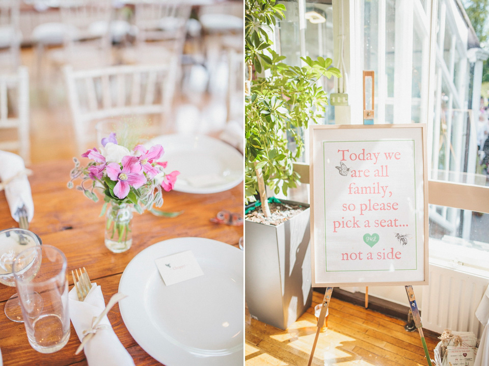 wildflower wedding, locally sourced wedding, sarah jane ethan photography, northumberland weddings