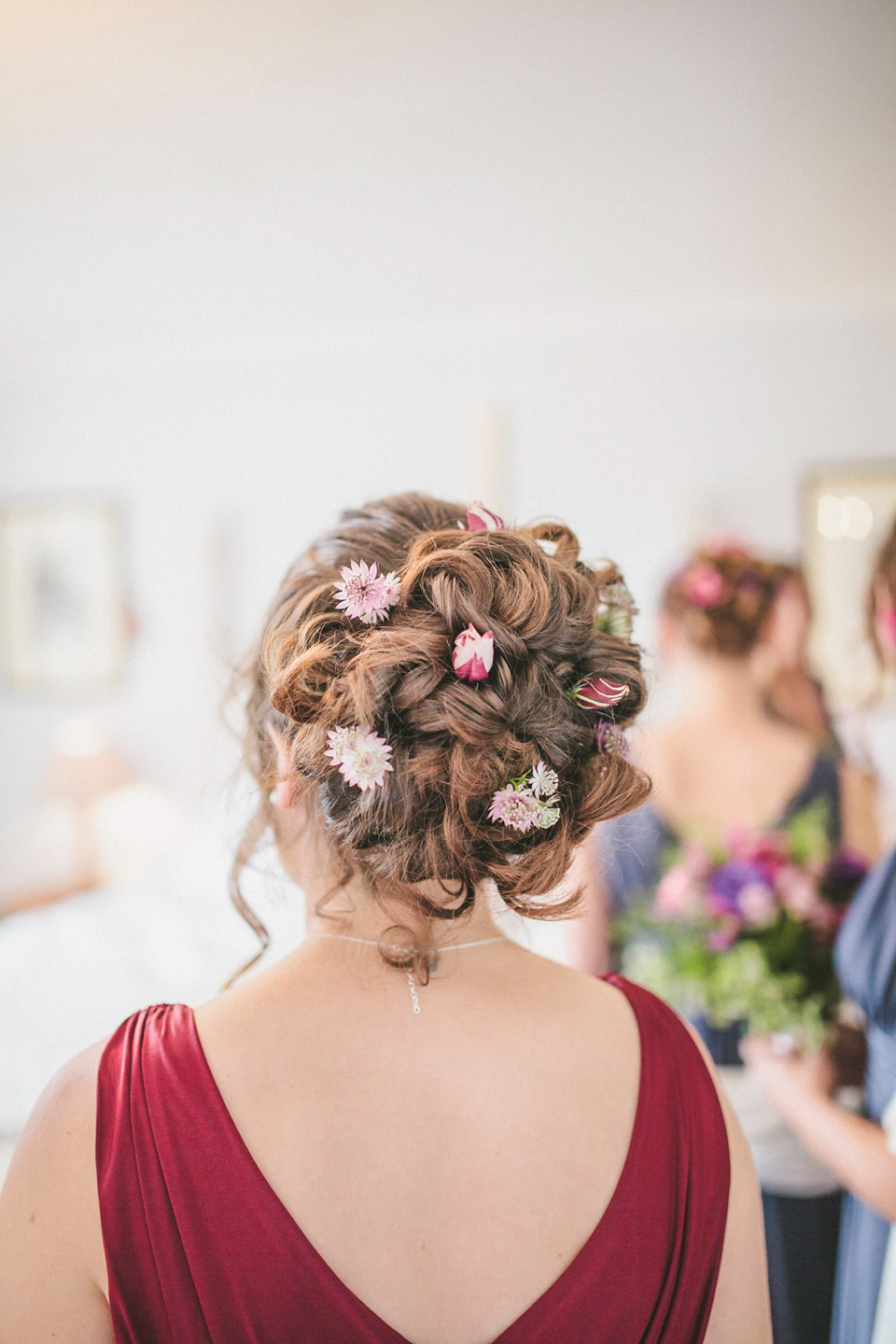 wildflower wedding, locally sourced wedding, sarah jane ethan photography, northumberland weddings