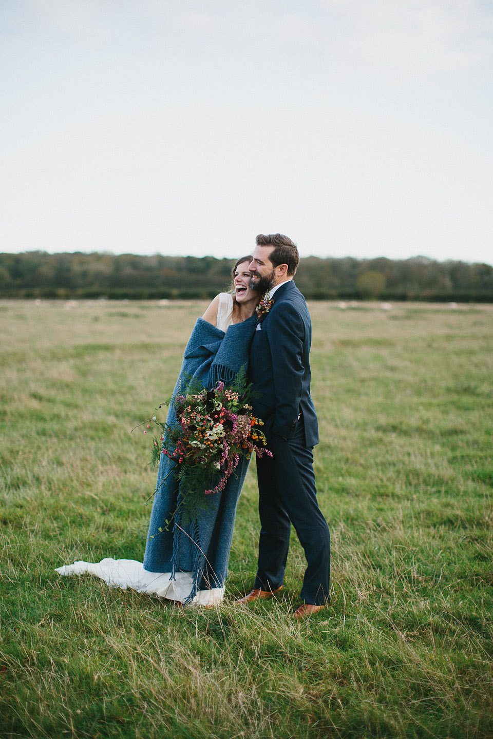 charlie brear wedding dress, godwick  hall norfolk, peach and jo photography, autumn weddings