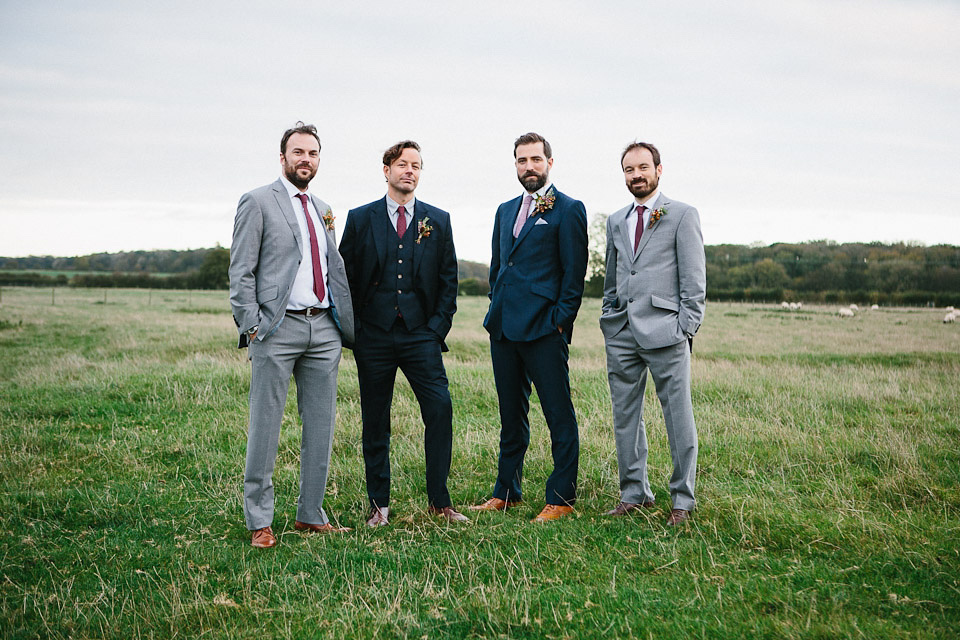 charlie brear wedding dress, godwick  hall norfolk, peach and jo photography, autumn weddings