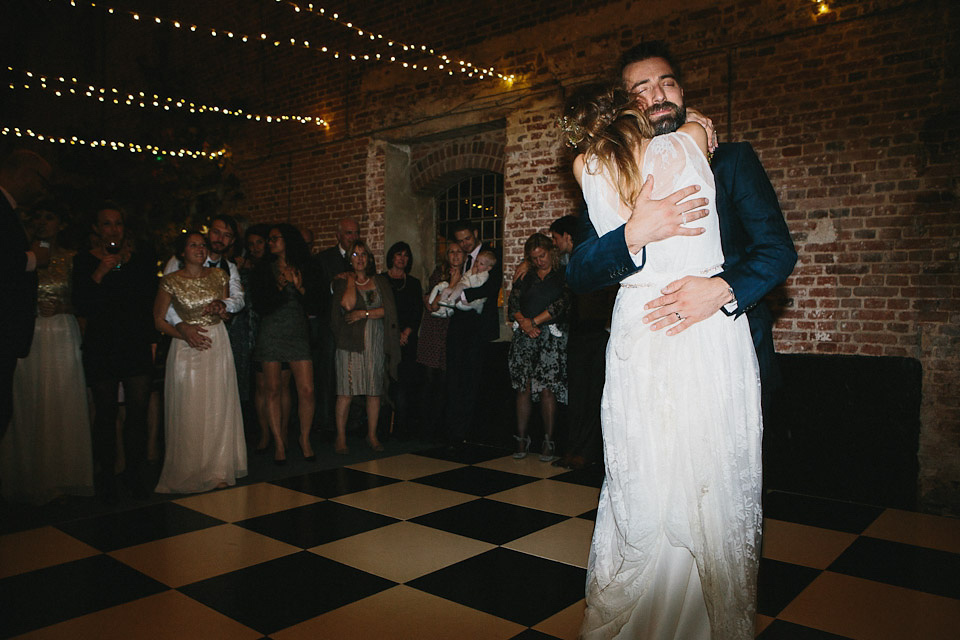 charlie brear wedding dress, godwick  hall norfolk, peach and jo photography, autumn weddings