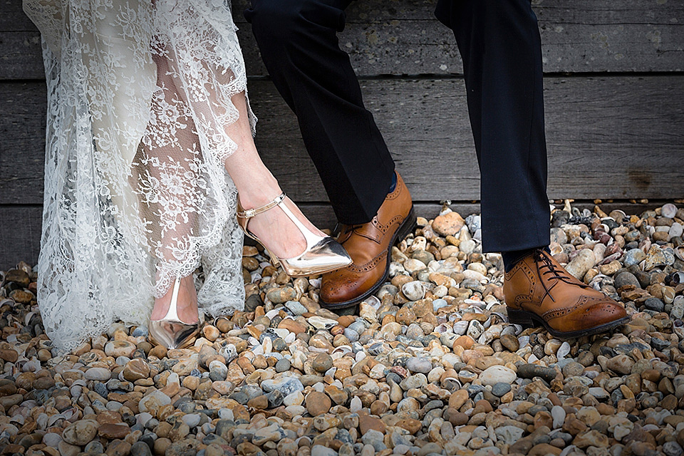 An Edwardian Inspired Dress for an Intimate Family Wedding in