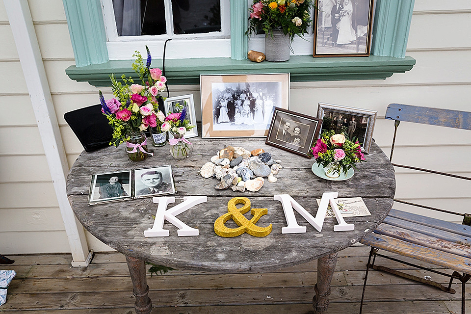 edwardian style wedding dress, sally lacock, whitstable wedding, catherine hill photography