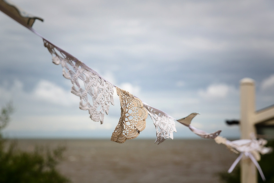 edwardian style wedding dress, sally lacock, whitstable wedding, catherine hill photography