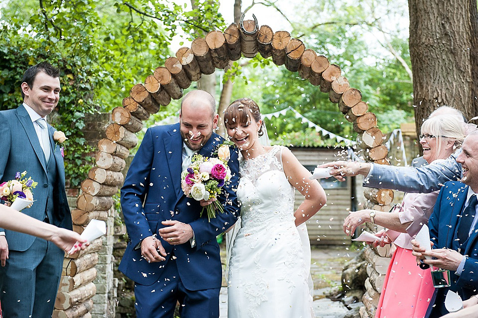 mia mia, isabella grace bridal boutique, giant wedding balloons, back garden wedding, fiona kelly photography