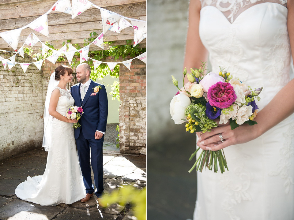 mia mia, isabella grace bridal boutique, giant wedding balloons, back garden wedding, fiona kelly photography