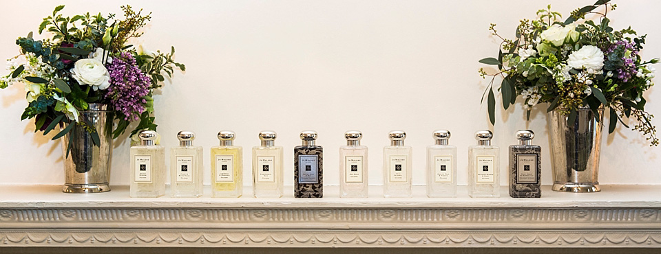 jo malone, scented wedding, wedding perfume