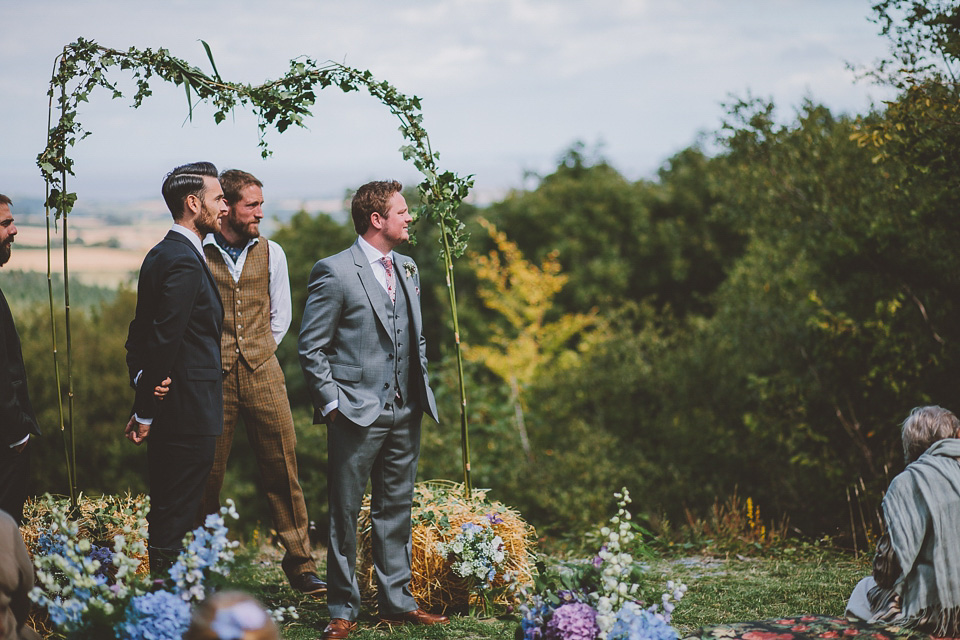 forest festival wedding, noel deasington photography, vera wang