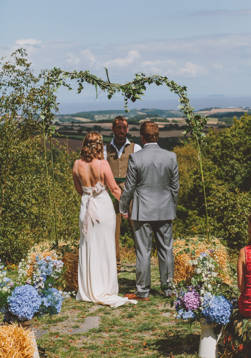 forest festival wedding, noel deasington photography, vera wang