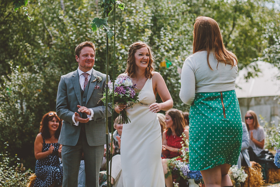 forest festival wedding, noel deasington photography, vera wang