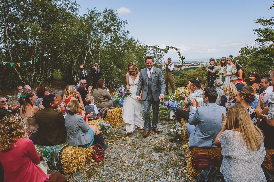 forest festival wedding, noel deasington photography, vera wang