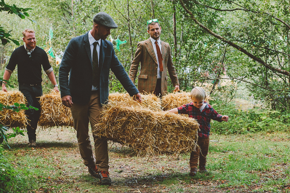 forest festival wedding, noel deasington photography, vera wang