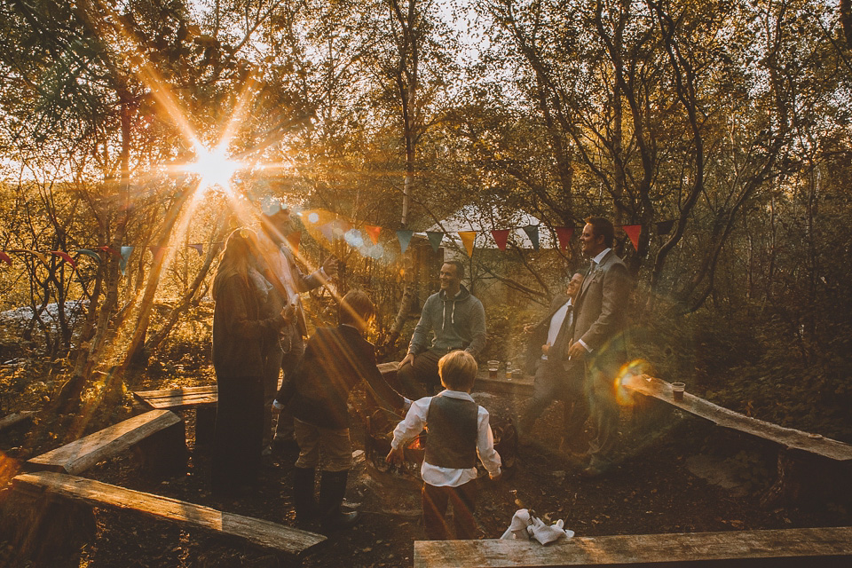 forest festival wedding, noel deasington photography, vera wang