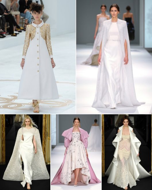 ss15 couture wedding dress coats outerwear