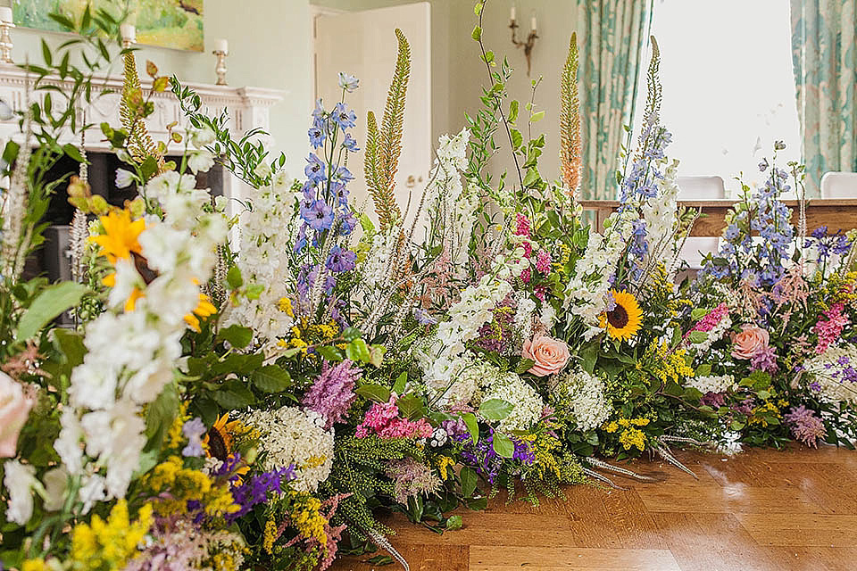 yolancris, english country garden wedding, wildflower weddings, jay archer floral design