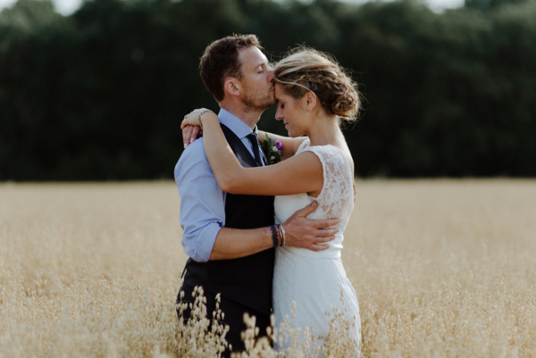 A Joanna Hehir Gown for a Homespun, Fun Filled and Rustic ‘Wedding in a Field’
