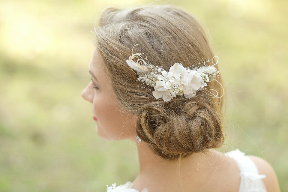 LeFlowers bridal, lace accessories, bridal headpieces