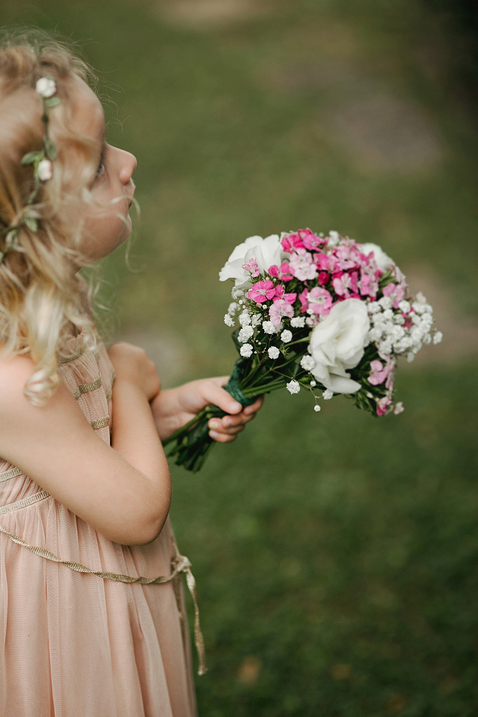 Cinzia Bruschini photography, italian weddings, weddings in italy, temperley london wedding dress, wax flower headpiece