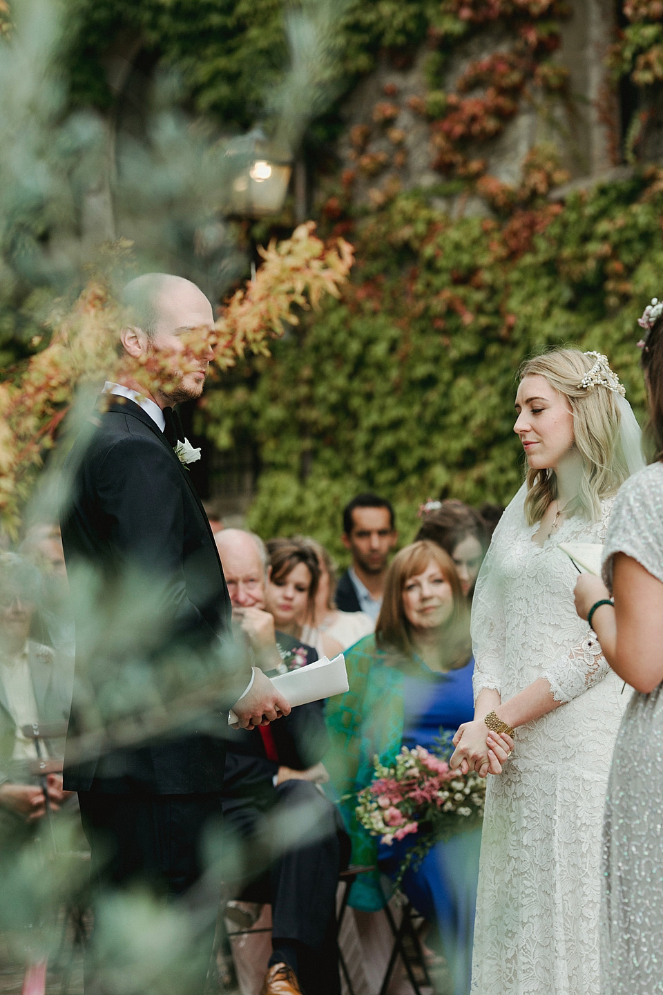 Cinzia Bruschini photography, italian weddings, weddings in italy, temperley london wedding dress, wax flower headpiece