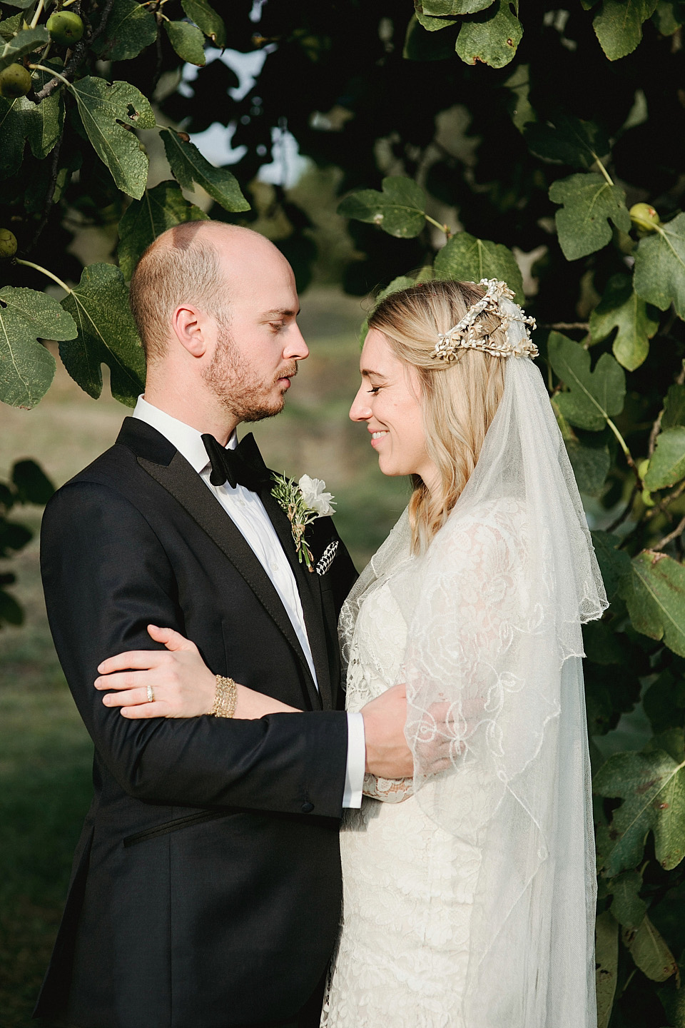 Cinzia Bruschini photography, italian weddings, weddings in italy, temperley london wedding dress, wax flower headpiece