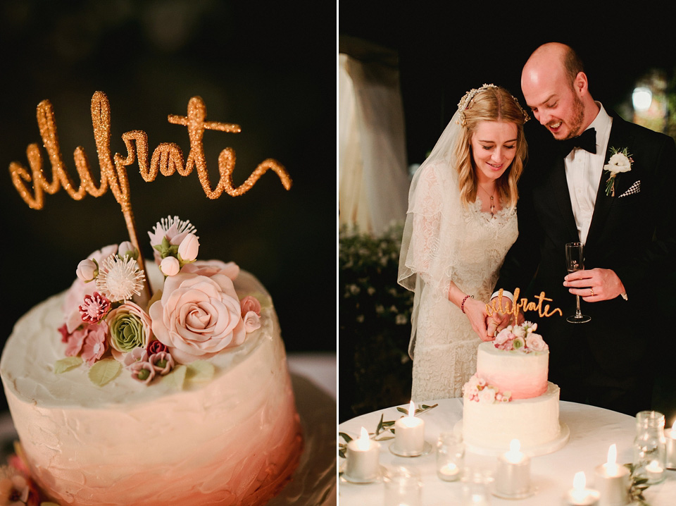 Cinzia Bruschini photography, italian weddings, weddings in italy, temperley london wedding dress, wax flower headpiece