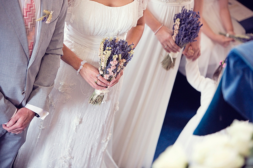 seaside wedding, anoushka g wedding dress, pastel wedding