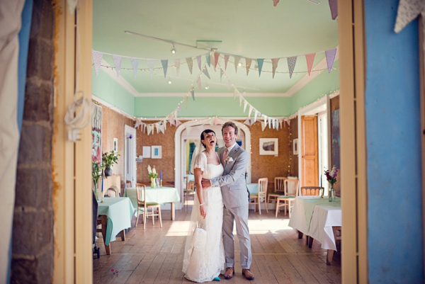 Anoushka G, Lavender and Pretty Pastel Shades for an Intimate Family Seaside Wedding