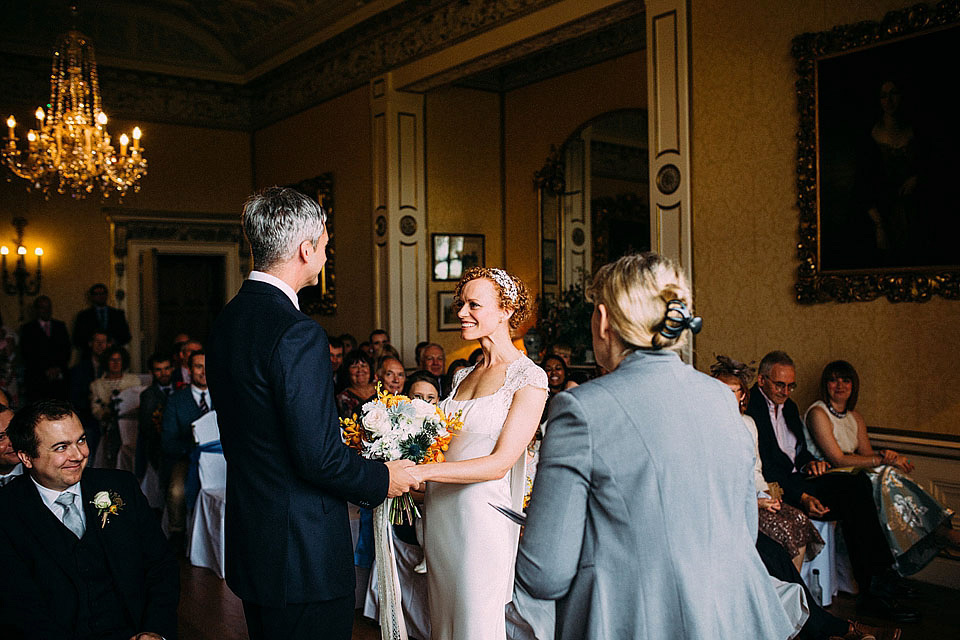 david fielden, backless wedding dress, lawson photography