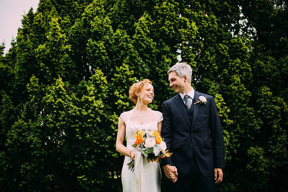 david fielden, backless wedding dress, lawson photography