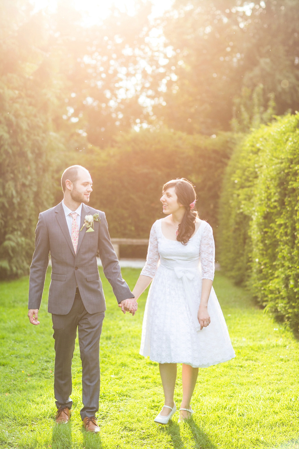 50s vintage wedding dress, vivian of holloway, anneli marinovich photography