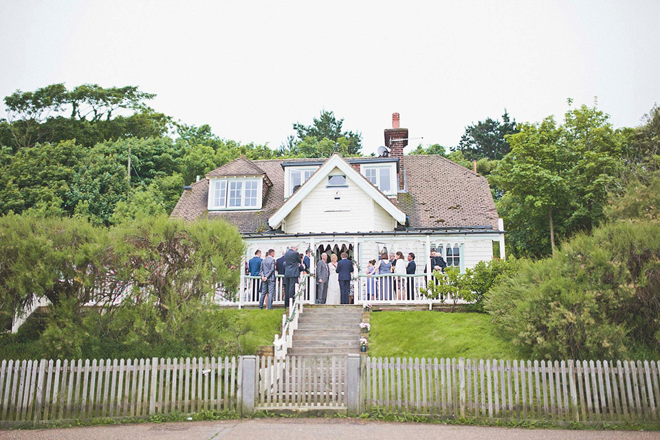 catherine deane wedding dress, whitstable wedding, beach wedding, diy wedding, sarah jane ethan