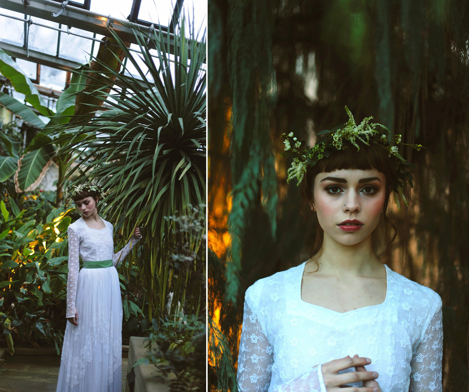 kate beaumont wedding dresses, narnia inspried wedding style, winter wedding, winter bride, shelley richmond photography