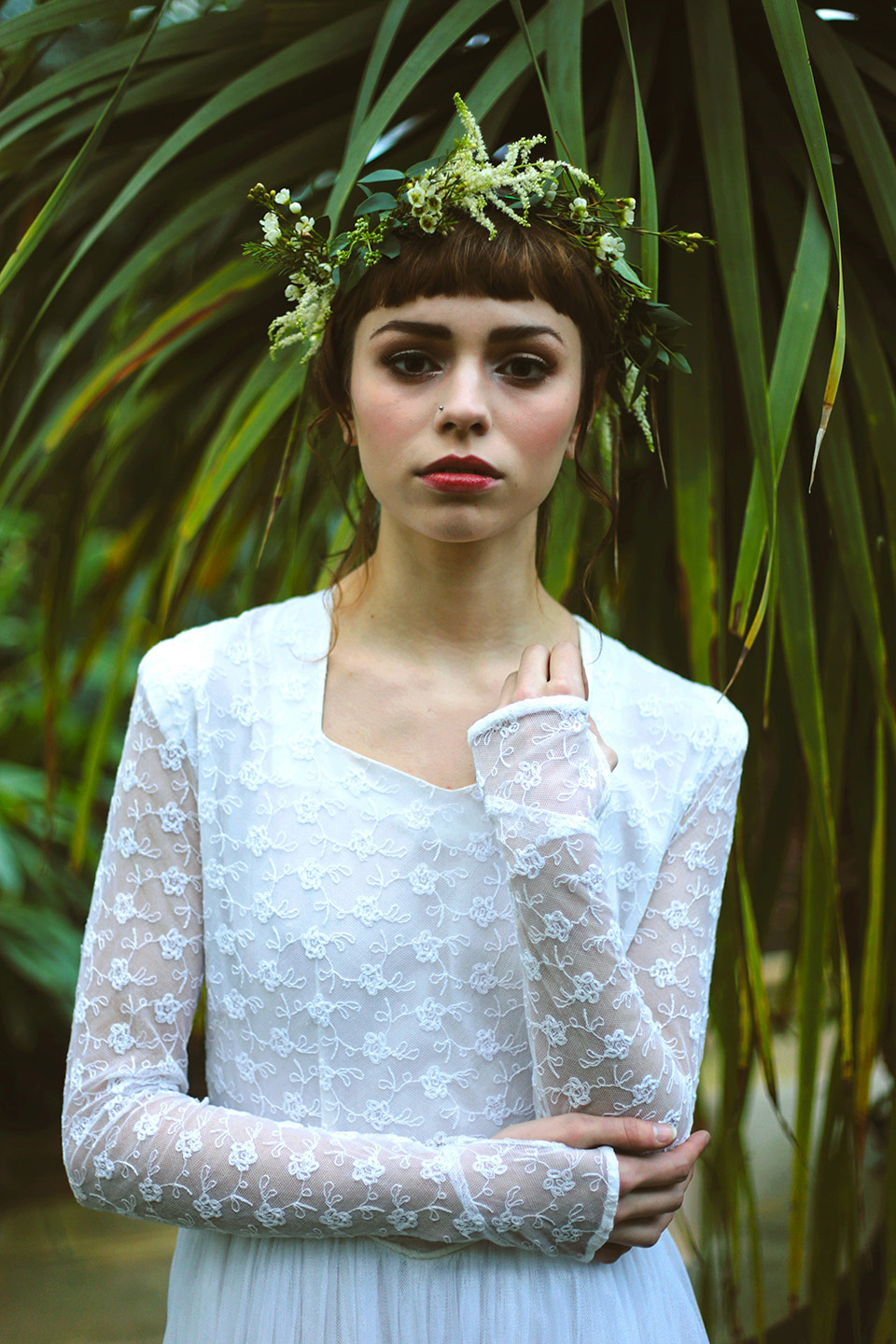 Ethereal and Elegant Botanical Winter Wedding Style | Love My Dress ...